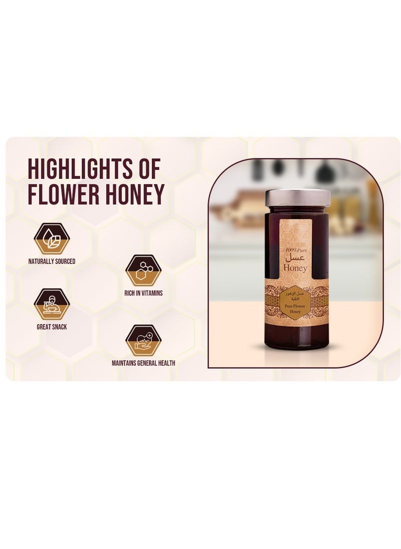 Al Malaky Royal - Pure Flower Raw Natural Honey 400g - Image 1