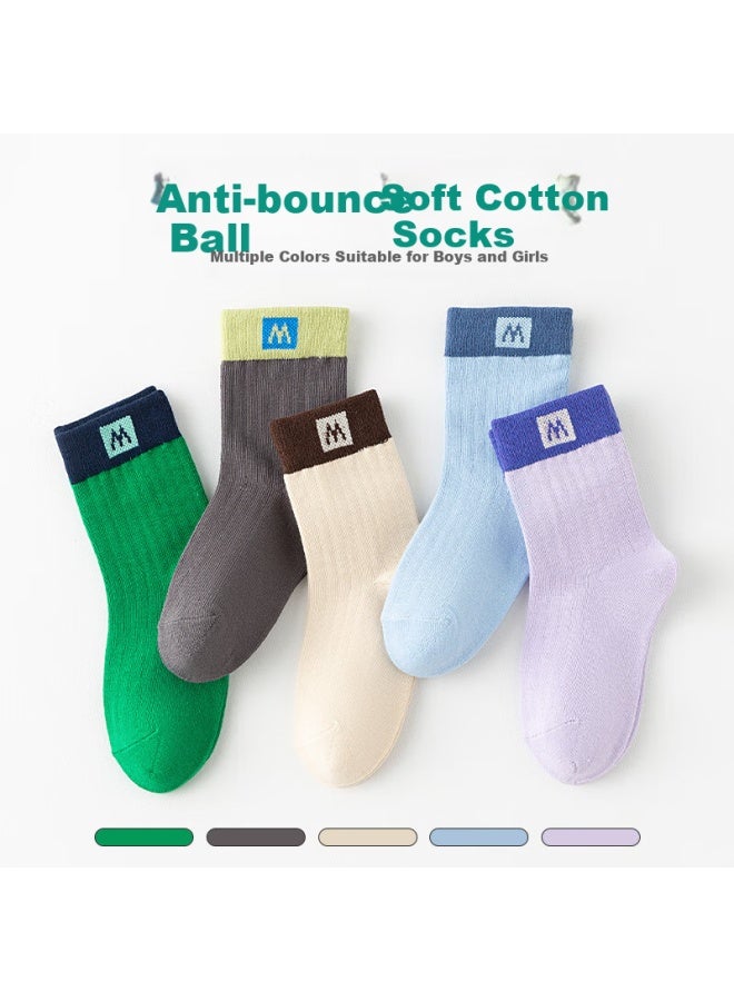 Cotton weapons Cotton Odor-resistant Children's Socks Boys Girls Socks Teenagers Seamless Socks Pure Cotton Absorbent 7a Grade Antibacterial Wear-resistant Mid-tube Socks - Image 3