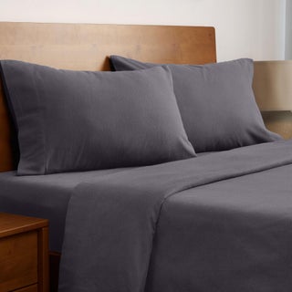 Mellanni Flannel Bed Sheet Set  4 Piece Luxury 100 Heavyweight 180GSM Cotton  Cozy Soft  Breathable  Deep Pockets with AllAround Elastic  Warm  Comfortable Queen Gray - pzsku/ZB5B6386F75D8C0D351EEZ/45/1749491097/31b75fdd-46c4-47a5-9ea2-368256f1cf3b