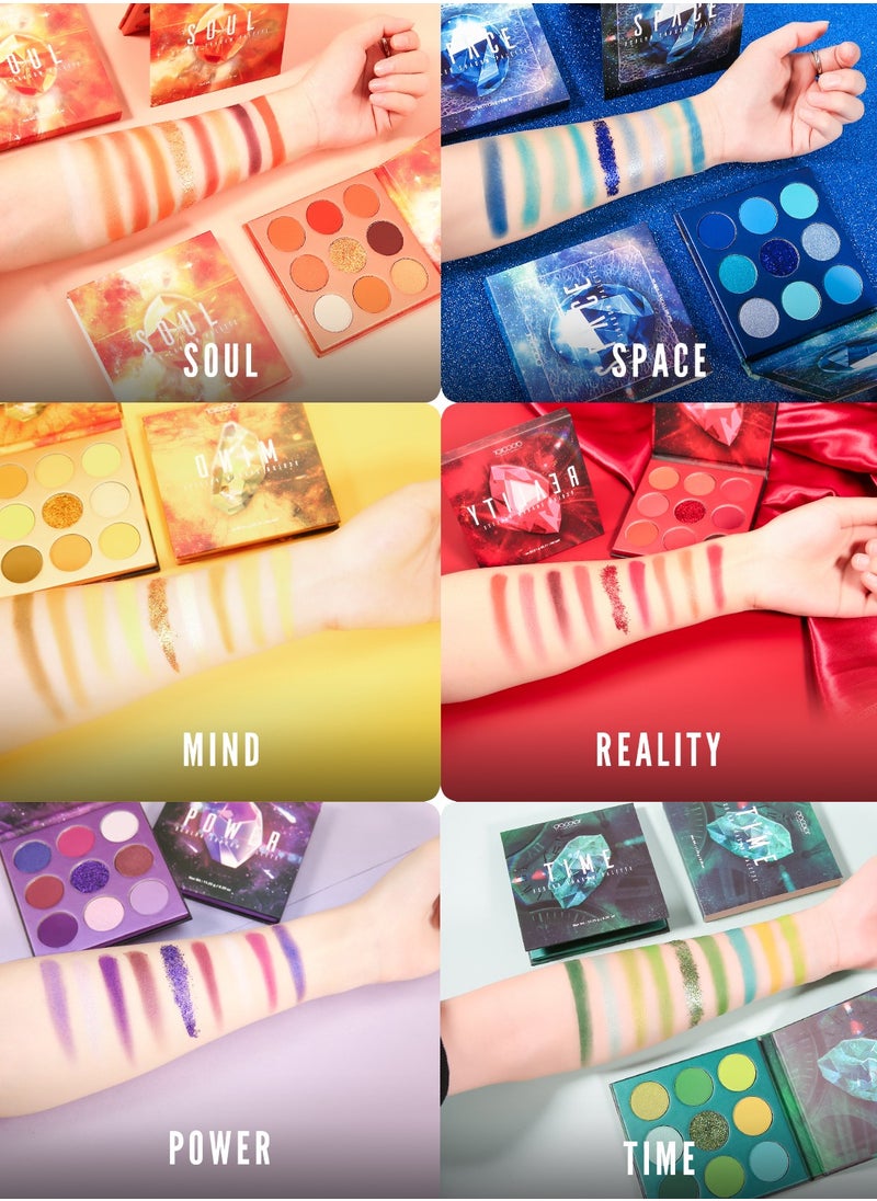 docolor - Eyeshadow Palette 54Colors Gemstone Eye Shadow Palette Highly Pigmented Mattes Glitter Shimmers Naked Smokey Cream Powder Blendable Long Lasting Waterproof Colorful Professional Makeup Palette - Image 1