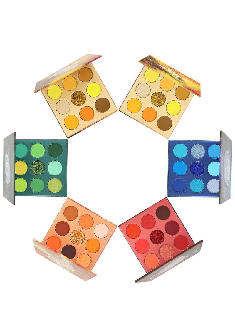 docolor - Eyeshadow Palette 54Colors Gemstone Eye Shadow Palette Highly Pigmented Mattes Glitter Shimmers Naked Smokey Cream Powder Blendable Long Lasting Waterproof Colorful Professional Makeup Palette - Image 1