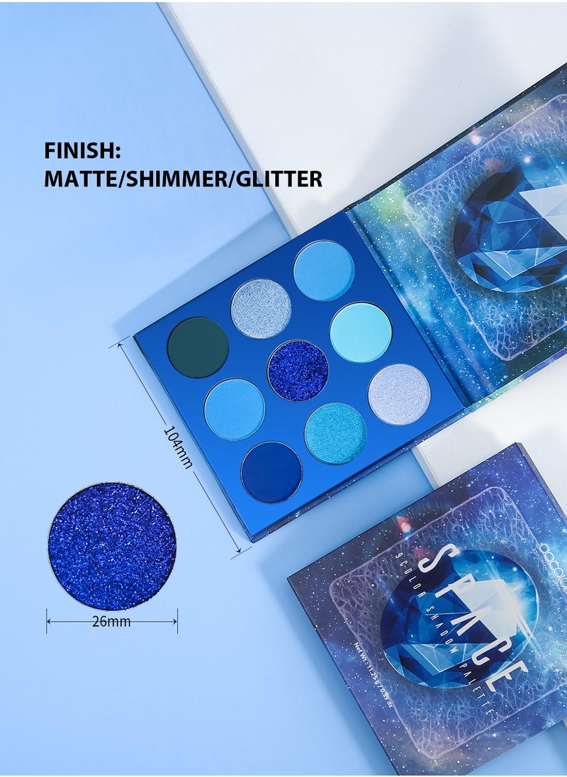 docolor - Eyeshadow Palette 54Colors Gemstone Eye Shadow Palette Highly Pigmented Mattes Glitter Shimmers Naked Smokey Cream Powder Blendable Long Lasting Waterproof Colorful Professional Makeup Palette - Image 1