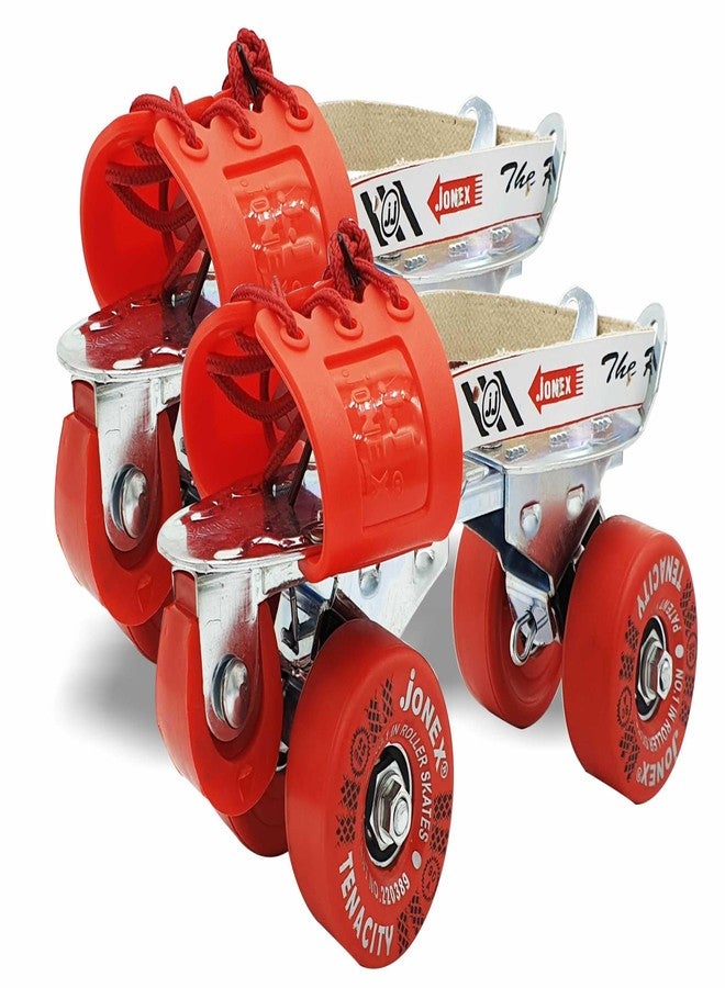 Jonex Boy Tenacity Roller_Derby_Wheel Roller Skates (Red) - Image 1