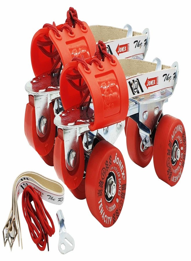 Jonex Boy Tenacity Roller_Derby_Wheel Roller Skates (Red) - Image 5