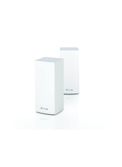 Linksys MX8000 Mesh WiFi Router - AX4000 WiFi 6 Router - Velop Tri-Band WiFi Mesh Router - WiFi 6 Mesh Computer Routers For Wireless Internet - Internet Router - Connect 80+ Devices, 5,400 Sq Ft, 2-Pk