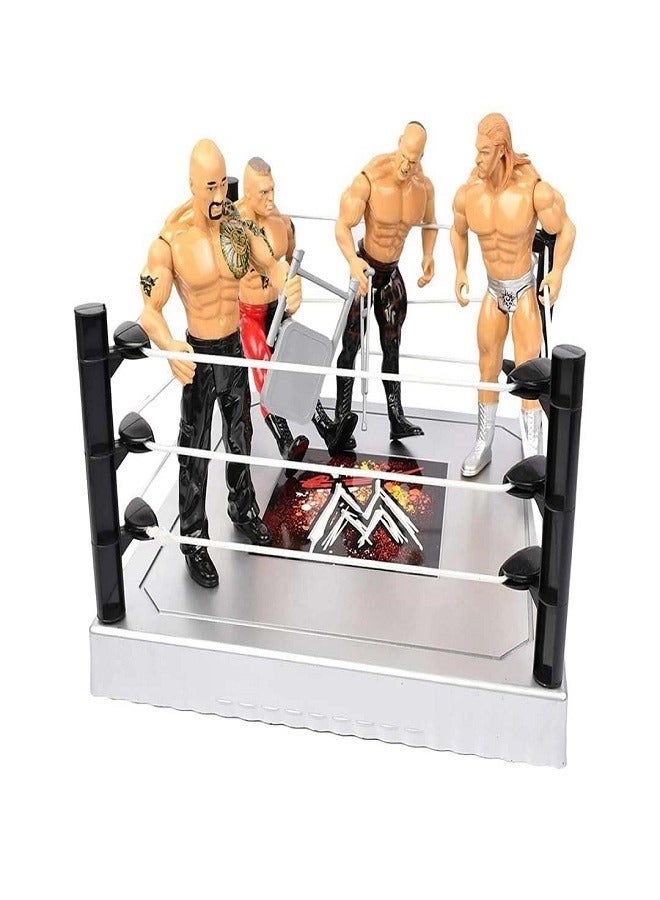WWE Action Figure Toy for WWE Fans – Realistic Movable Joints, Authentic Ring Attire, and Championship Title Belt – Great for Display, Play or Collector Showcase - Image 2