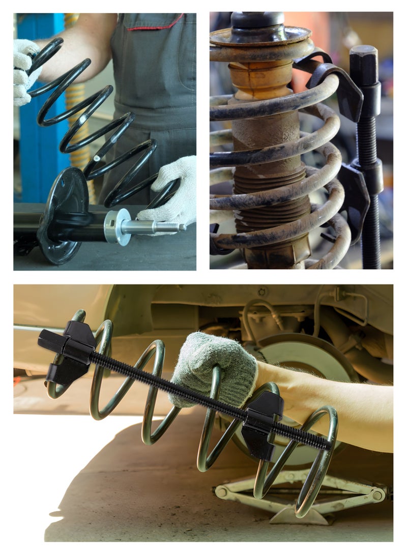 LAWAZIM Spring Compressor -38cm II- Heavy-Duty Adjustable Durable Construction and Corrosion-Resistant for Coil, Suspension, Strut Spring Compression Tool for Automotive, DIY, Garage, and Workshop Use - Image 5