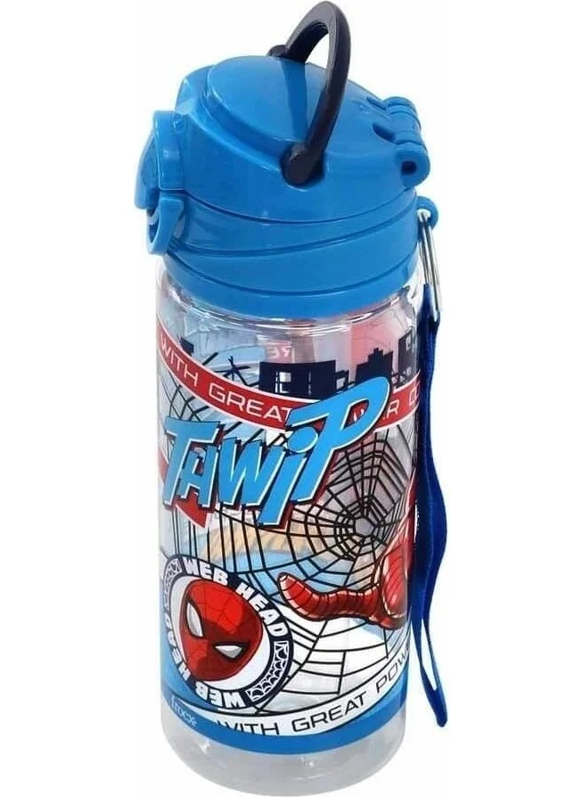 فروكس Spiderman - Spiderman Water Bottle 500 ml and Nutrition Bowl
