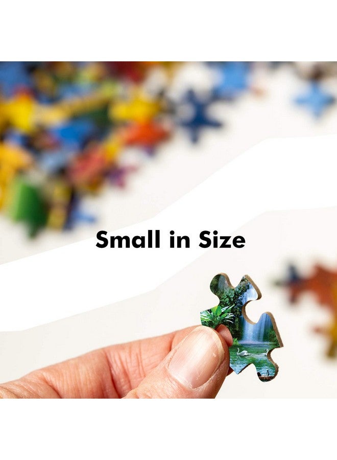 Webby Kids High Mountains with Waterfall Wooden Jigsaw Puzzle, 252 Pieces - Image 4