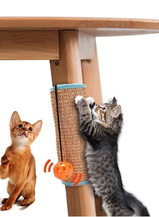 Cat Scratching Post, Natural Sisal Scratch Post Wrapped Around The Legs of Tables and Chairs, with Interactive Ball Toys - pzsku/ZB5B68214222595B59BAFZ/45/_/1701928596/effb03b7-46f2-4537-8df5-7e3d2ee7a914