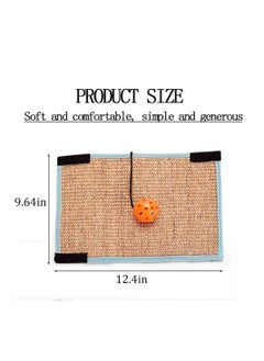 Y&D Cat Scratching Post, Natural Sisal Scratch Post Wrapped Around The Legs of Tables and Chairs, with Interactive Ball Toys  - Image 4