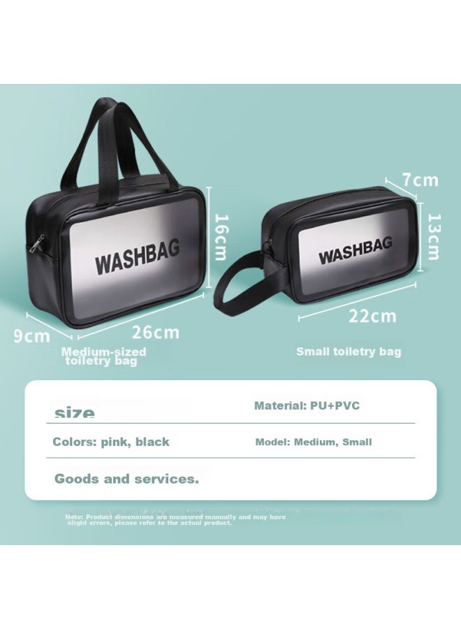 NOLANSEND Nuolanshendi Travel Toiletry Bag, Waterproof Swim Bag, Beach Bag, Military Training Outdoor Large Capacity Portable Storage Bag, Makeup Bag, Medium Size - Image 2