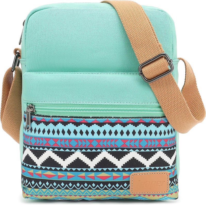 Leaper Girls Crossbody Purses for Kids 2 PCS Cross Body Bag Women Messenger Bag Girls Canvas Bag Cross Body Purse Set | for Kids, 2 PCS, Women - Image 1