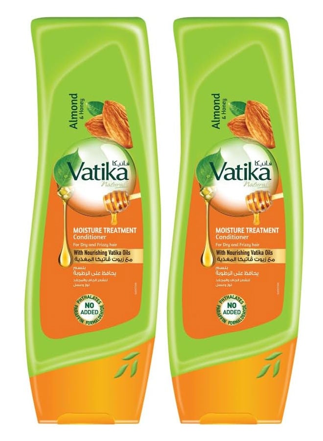 Vatika Moisture Treatment Conditioner Almond & Honey 2x400ML
