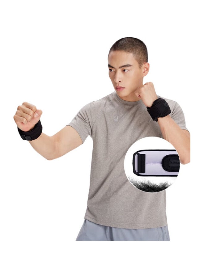 Keep أكياس رملية مثقلة لأحزمة الساق والمعصم، معدات تدريب الجري، تدريب امتحانات دخول المدارس الثانوية، أسود حبر، 1 كجم * 2 - Image 1