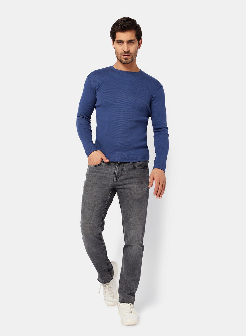 Coup Men Sweatshirt Navy - Image 4