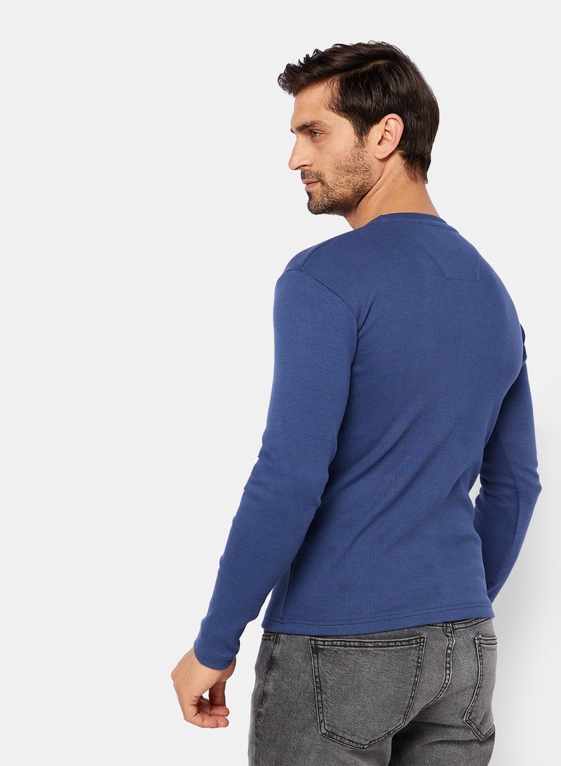 Coup Men Sweatshirt Navy - Image 2