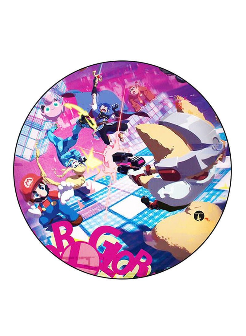 RKN Video Game Super Smash Bros Printed Large Pin Multicolour - Image 2