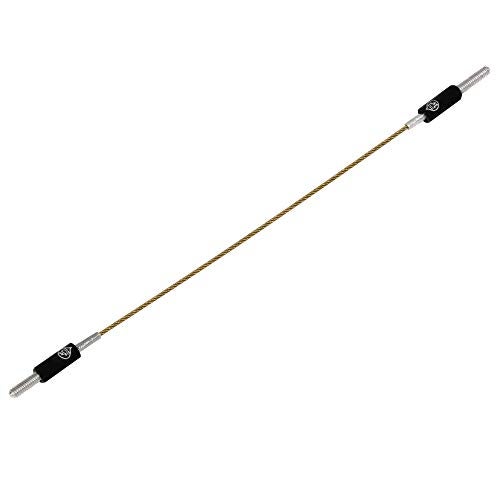 Mivi MI&VI Titanium Alloy Violin Tail Gut — Tailgut for Violins, Wire Adjuster, Strand Connectors (Violin 3/4-4/4 (3pack)) - Image 2