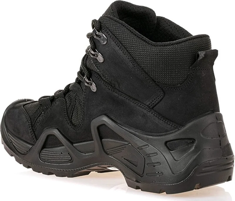 سكوتر P1492NS Leather Waterproof Tactical Black Men's Boots