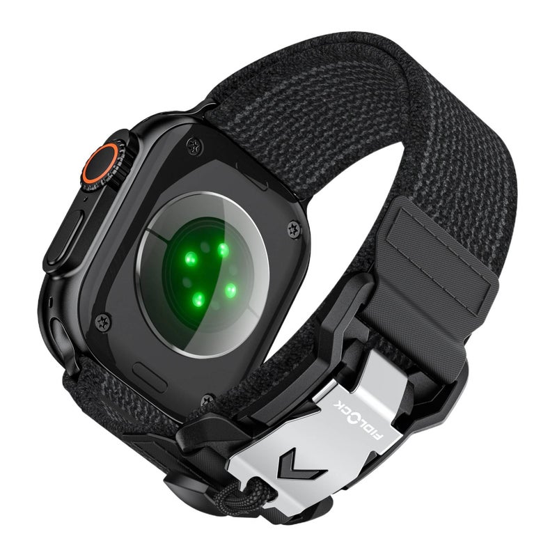 Smartwatch Band in Black for daily smartwatch wear and replacement strap Personal Use Indoor Use On The Go Use Work Use Family Use Everyday Use - Image 1