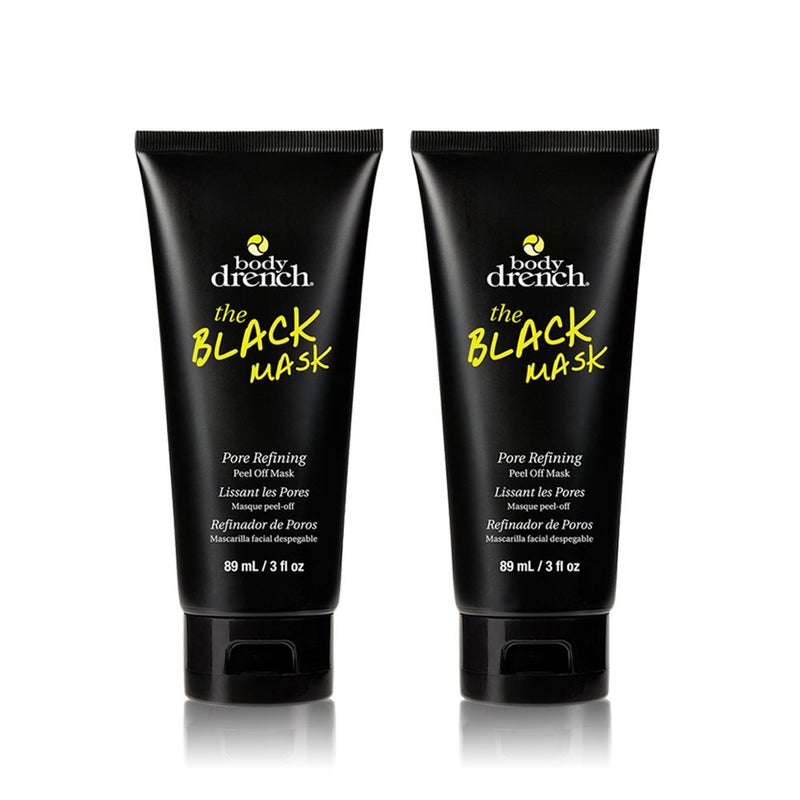 Body Drench The Black Mask Pore Refining Peel Off Facial Mask 2 pack