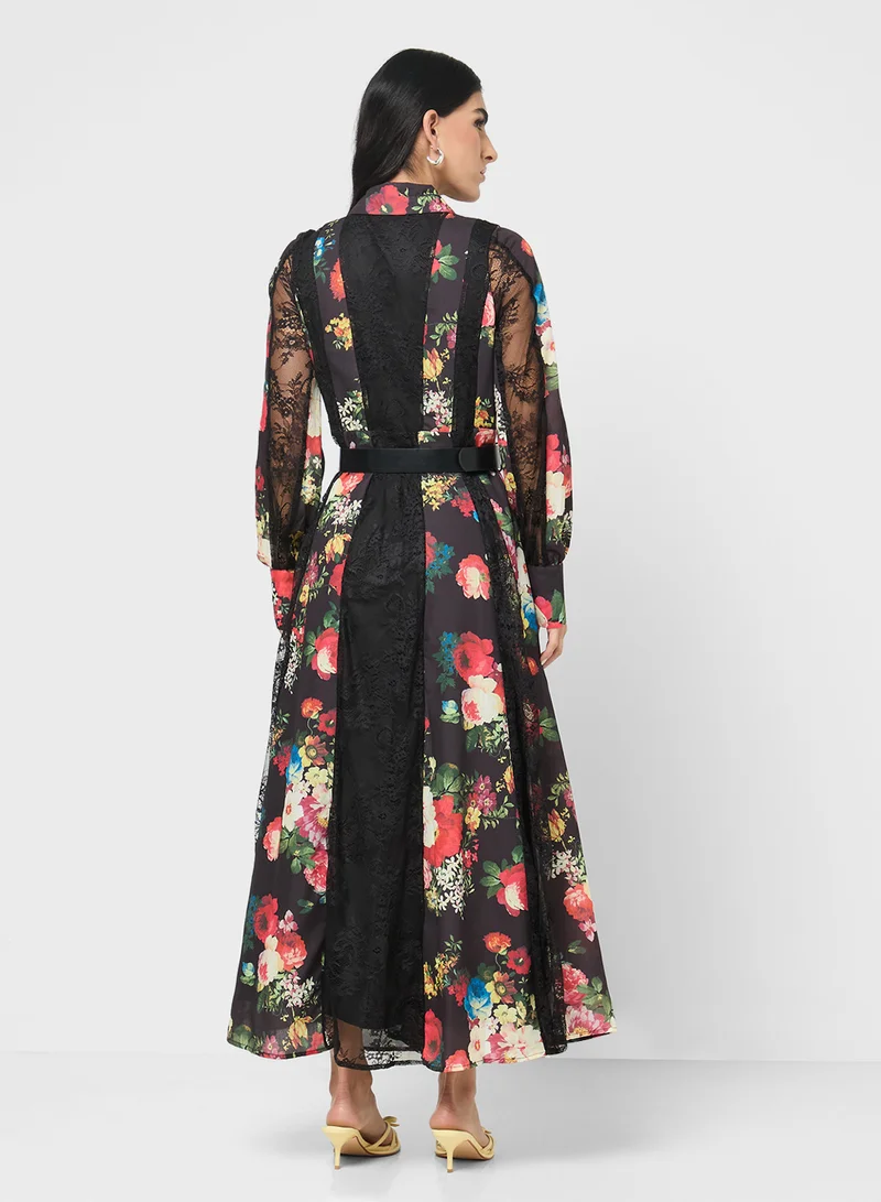 ELLA Floral Print Dress