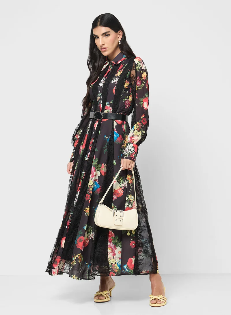 ELLA Floral Print Dress