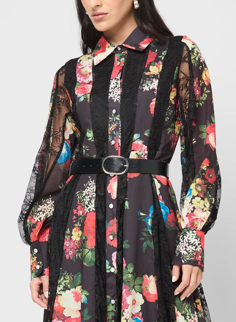 ELLA Floral Print Dress