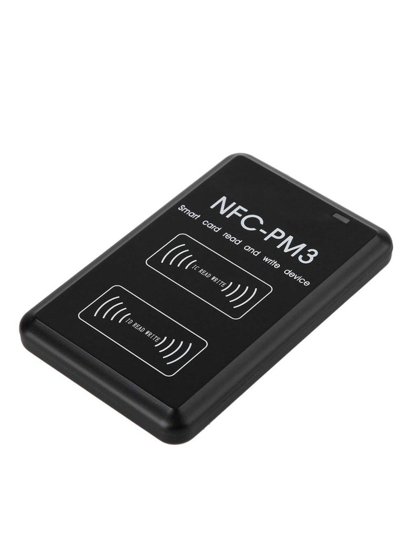 NFC Card Reader, USB Charged RFID Reader Writer, ID Card Copier Duplicate,  NFC Access Control Card, Full Encryption Decode, Contactless Smart Card Reader Writer, No Software