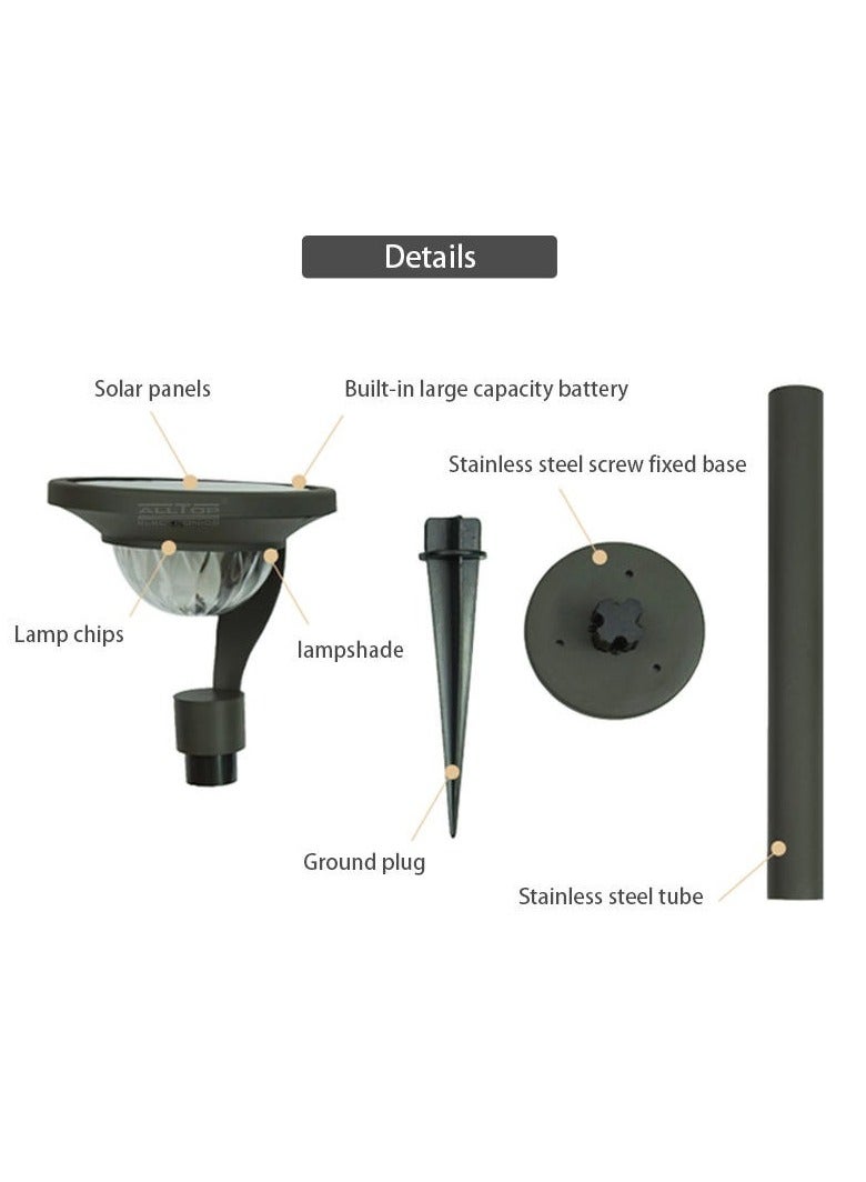 Sun Power High Quality Outdoor Decoration Lights Super Bright Solar LED Garden Lights WITH REMOTE , 2pack - Image 5