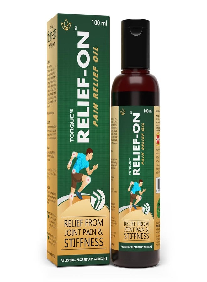 Torque Relief-On Pain Relief Oil- Ayurvedic Oil Joint Pain Relief | Knee Pain | Back Pain | Shoulder Pain Relief oil |(100ML) Pack Of 3 - Image 2