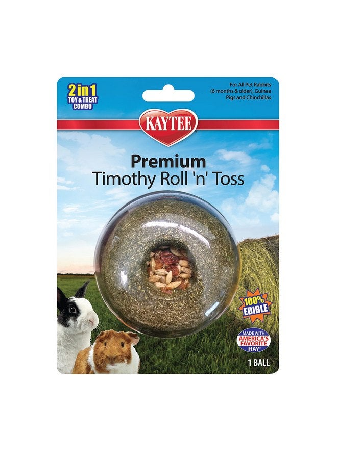 كايتي لعبة Kaytee Timothy Roll 'n' Toss ومكافأة للأرانب الأليفة وخنازير غينيا والشنشيلة - Image 1