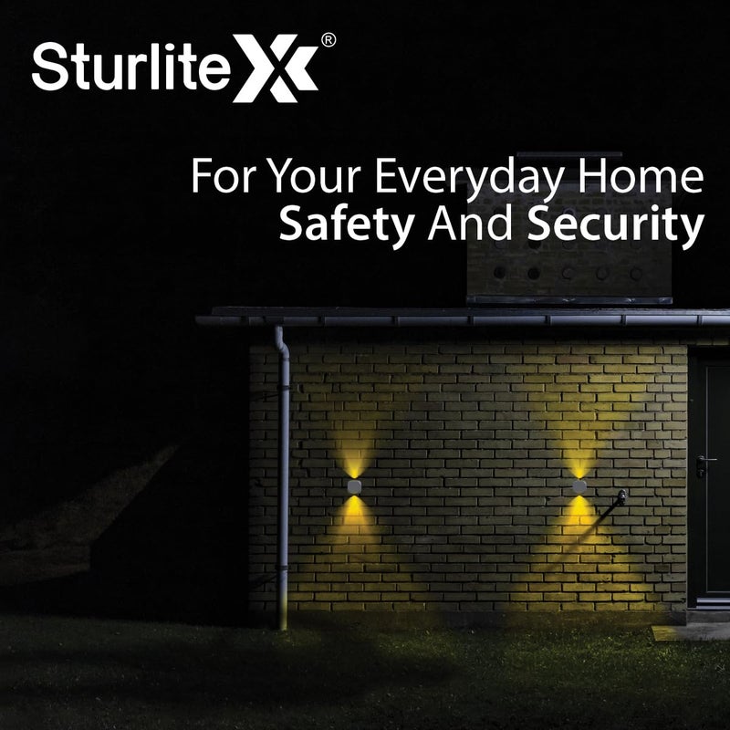 Sturlite Otrix 3Watt 2Way LED Wall Light 3K Color Temperature Corrosion Scratch Resistant Aluminum Body with IP65Weather Protection Indoor Outdoor Wall Mount Decorative Light Pack of 1 - Image 5
