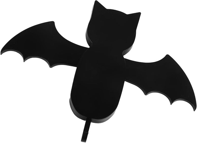 Black Bat Shaped Wall Mounted Key Holder Expandable Self Adhesive Key Hanger Organizer - Image 5