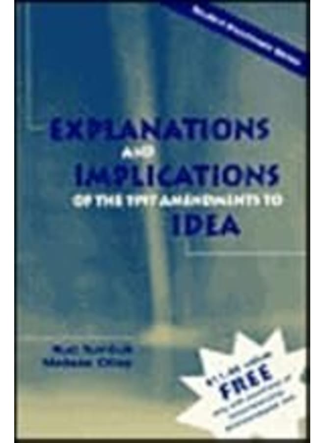 Explanations and Implications of the 1997 Amendments to IDEA