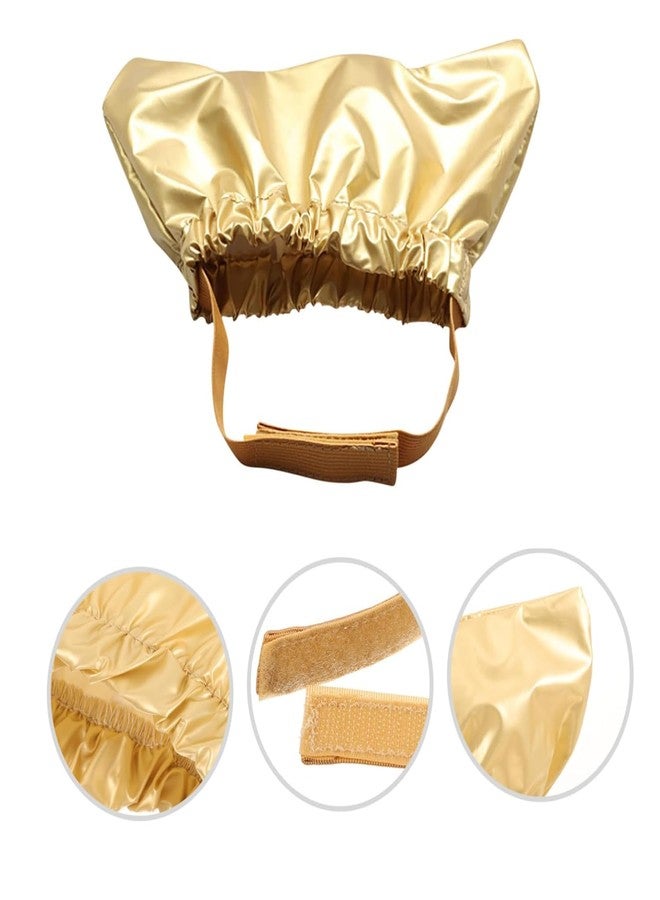 HALONTIN Dog Shower Cap, Dog Ear Covers for Bath, Reusable Shower Cap for Ear Protection Waterproof and Adjustable Cat Earmuffs for Grooming - Image 3