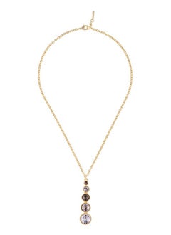 Karen Millen Crystal Teardrop Pendant Necklace  - Image 1
