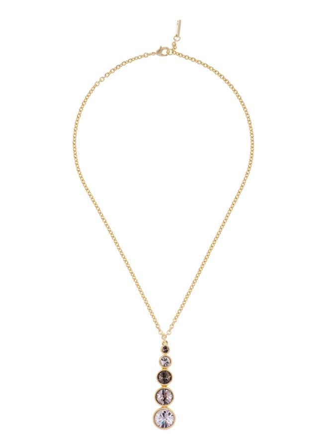 كارين ميلين قلادة بتعليقة دمعة كريستالية - Image 1