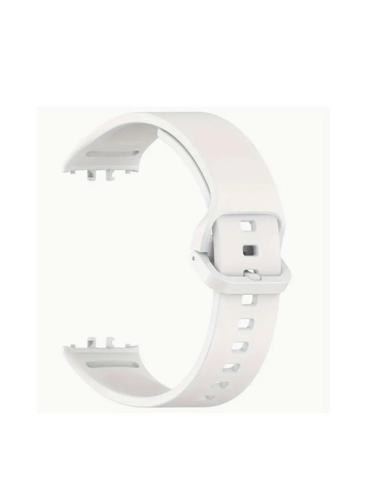 سوار ساعة رياضي بديل من السيليكون لساعة سامسونج جالاكسي فيت 3 ،   ابيض - Image 1