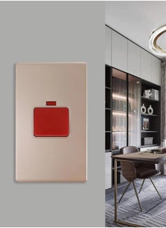 BRILLANT 3pcs 45A air conditioner switch Modern Gold Brilliant  - Image 2