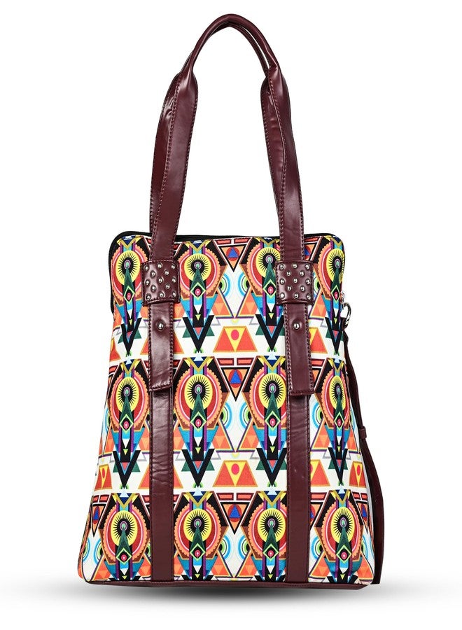 Bot Bag handbag laptop for women Tribal Motif - Image 4