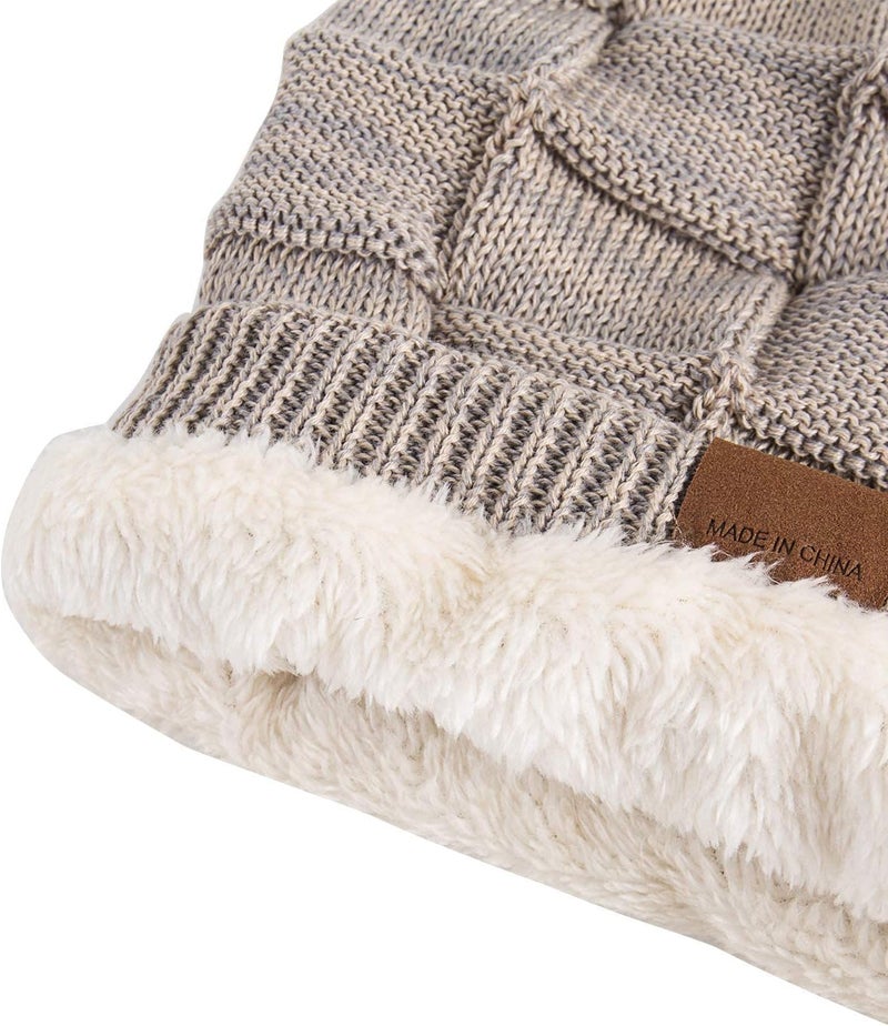 REDESS Beanie Hat for Men and Women Winter Warm Hats Knit Slouchy Thick Skull Cap - Image 3