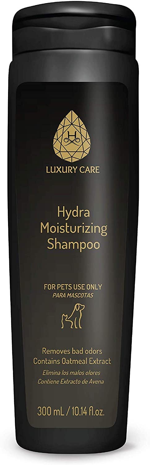 Hydra Luxury Care Moisturizing Dog & Cat Shampoo, Moisturizes with Oatmeal Extracts, Safe for Younger and Hypoallergenic Pets, 300 ml - Image 1