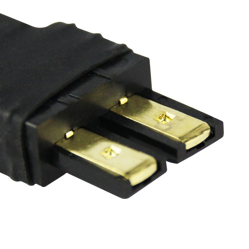 OliYin 3pcs Compatible with TRX Male to XT60 Female Connector RC Wireless Charger Adapter LiPo(Pack of 3) - Image 4