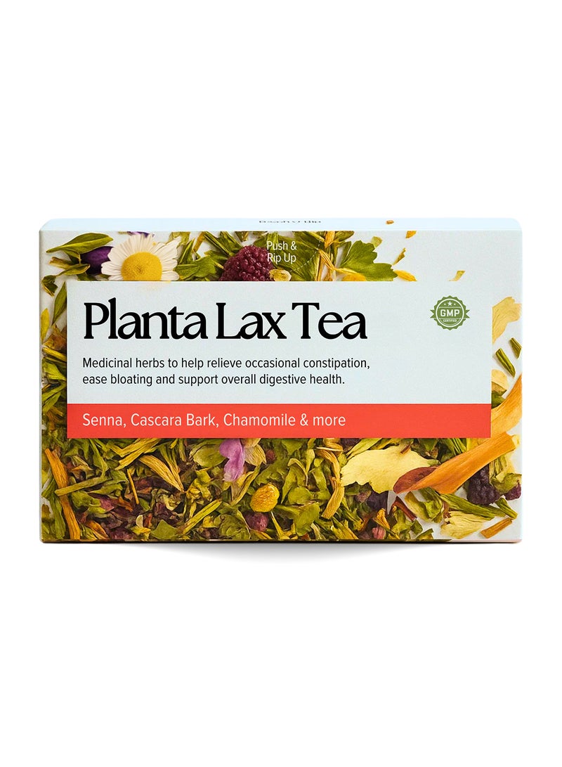Planta Lax Herbal Laxative Tea | Senna, Chamomile & Fennel | Gentle Overnight Relief from Constipation | Caffeine Free | 20 Foil-Sealed Filter Bags | Made in Austria - Image 1