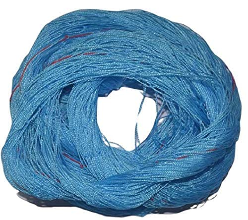LJL Traders Plant Climbing Net, Creeper Plant Support Net For Agriculture And Gardening -10 Feet X 30 Feet (3Mx9M), Blue - Image 2