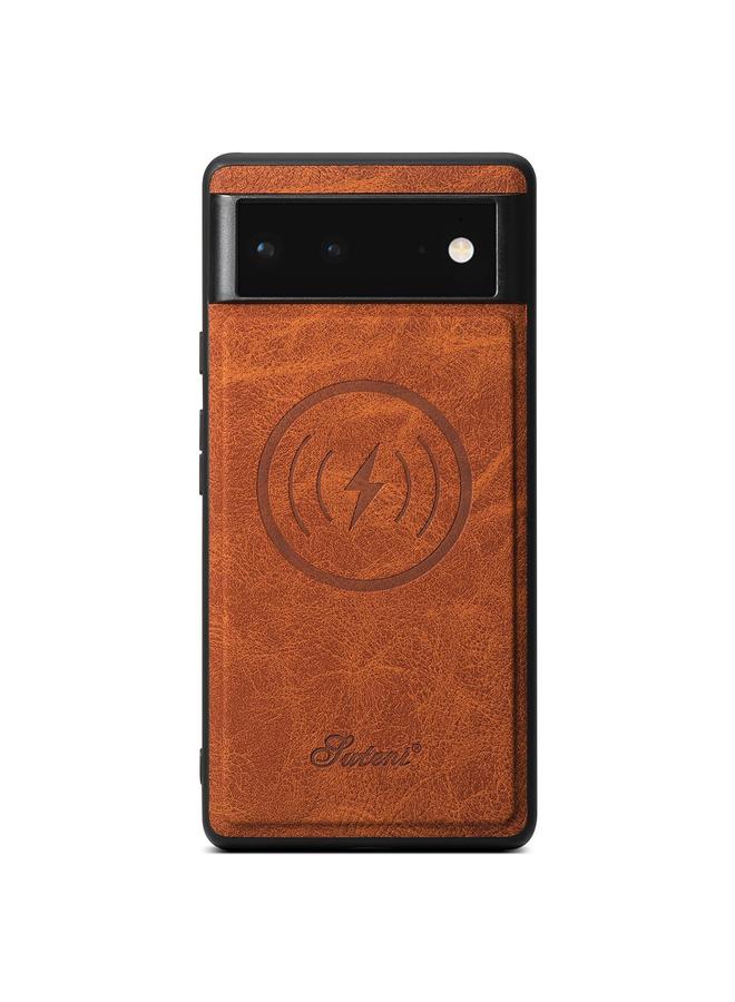 Suteni Case For Google Pixel 9 Pro XL H16 Litchi Texture Leather Detachable Wallet Back Phone Case - Image 2