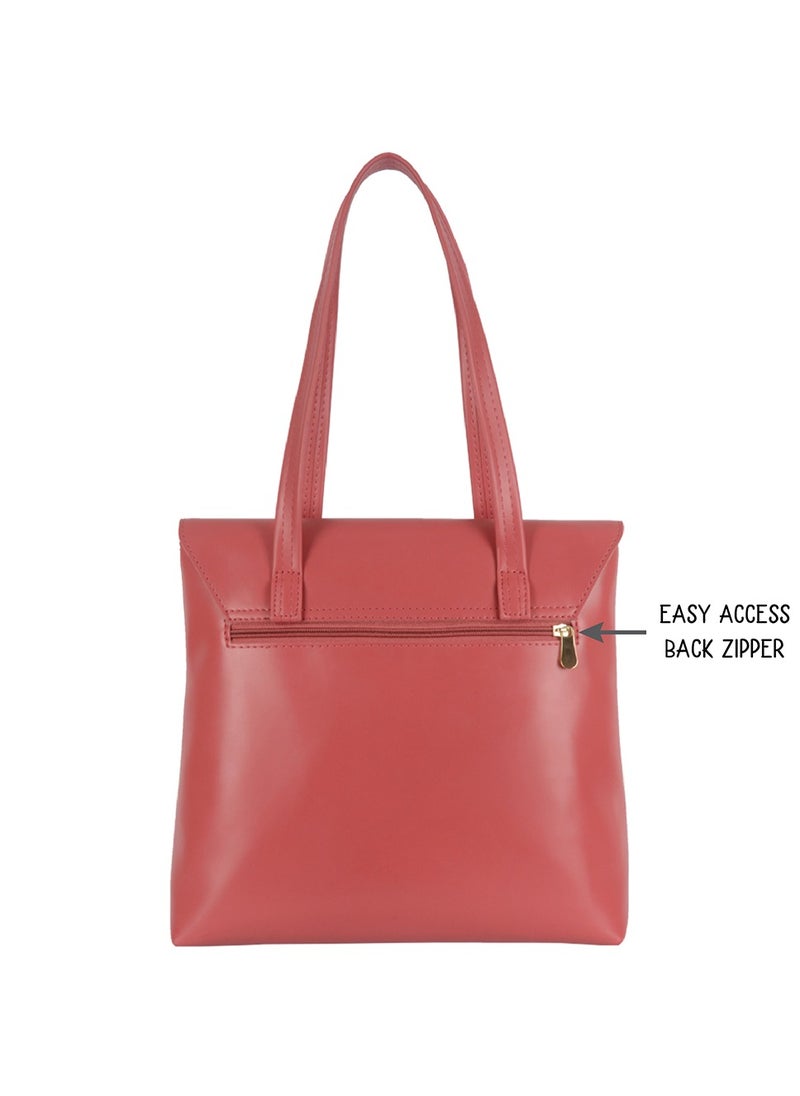 Baggit - Lxe Delgado Ora 5 SH (Coral) - Image 1
