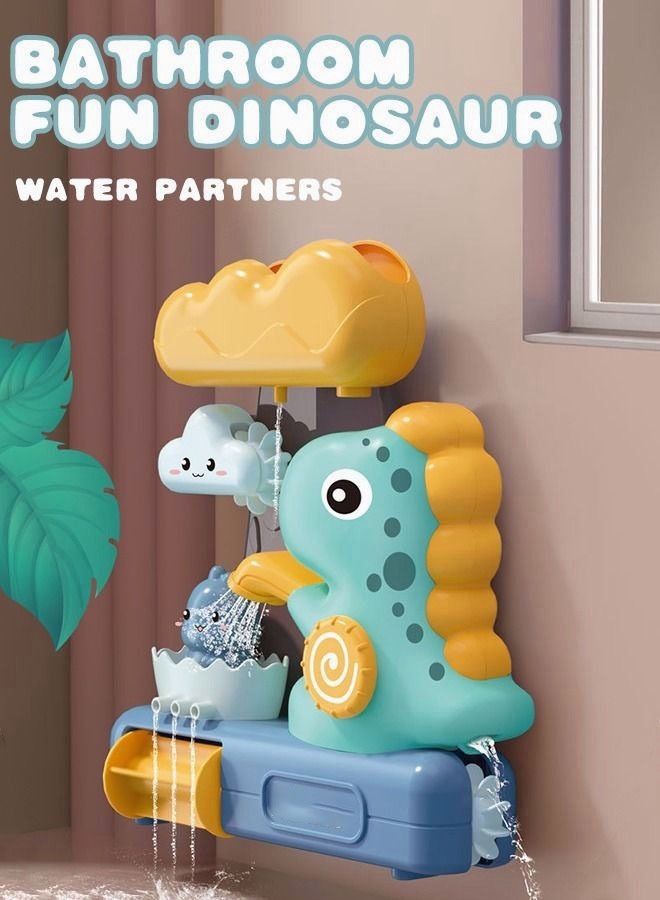 PYEBE ألعاب حمام الأطفال للأطفال الصغار 1-3 ألعاب حوض الاستحمام ألعاب حمام مجانية للأطفال الصغار بعمر 2-4 سنوات، رأس رذاذ دش البط بدون ثقب، لعبة صيد السمك، ألعاب مائية للأطفال الصغار بعمر 4-8 سنوات هدية للأولاد والبنات - Image 2
